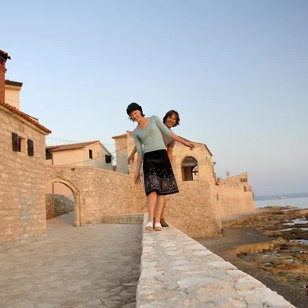 アパート In Novigrad With Balcony, Air Conditioning *